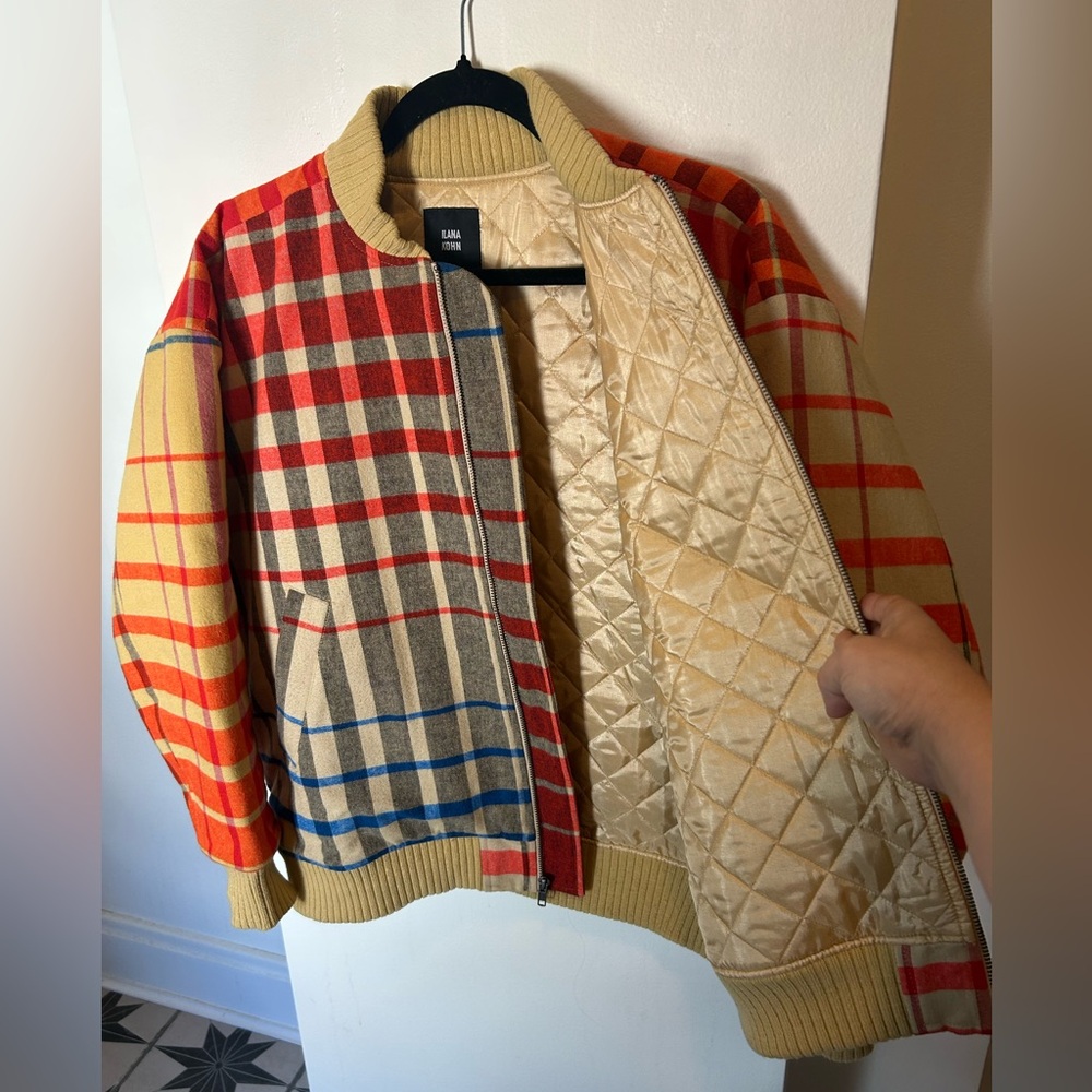 Ilana Kohn Lu Bomber Jacket sz M - Picture 4 of 8